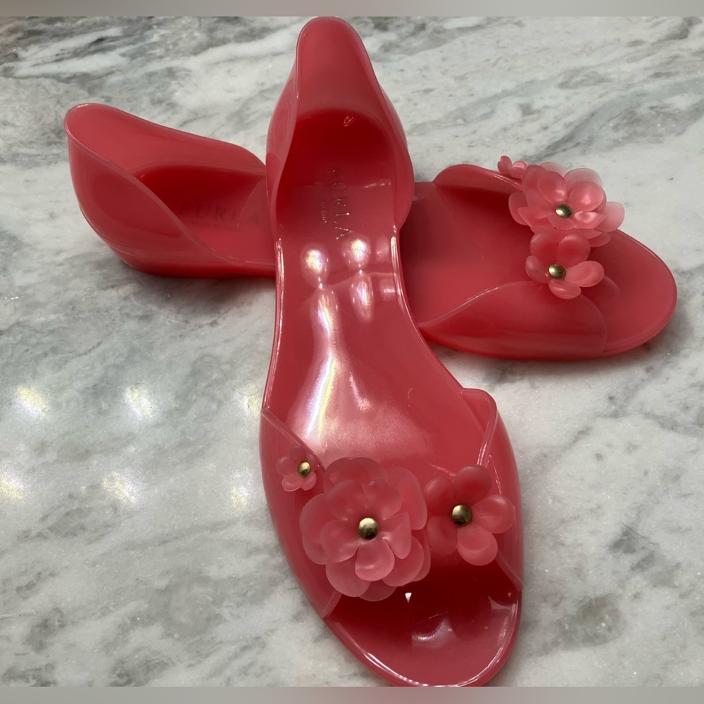 Furla Candy Ballerinas pink SZ 40 (fits like a 9)